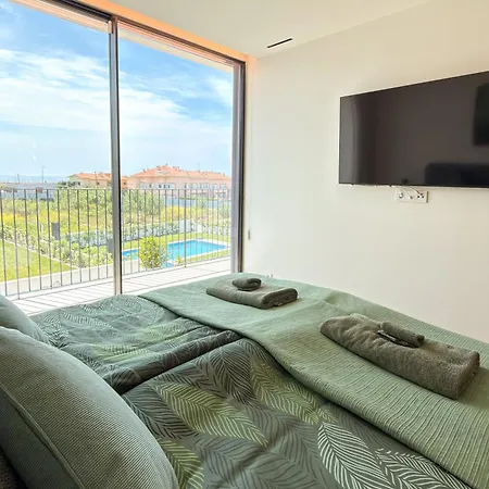 아파트 Beachside House Near Porto With Garden